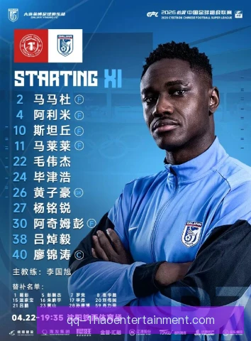 大连英博双前锋搭配逻辑，一高一快制造纵深空间